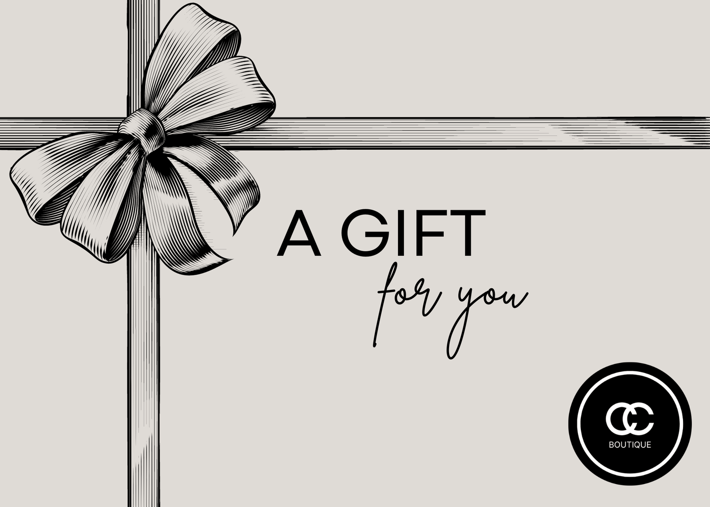 Gift Card - CC Boutique